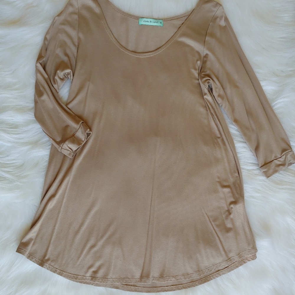 Taupe Top - Large
